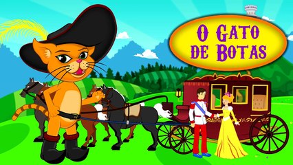 O Gato de Botas - Historia completa - Desenho animado infantil com Os Amiguinhos