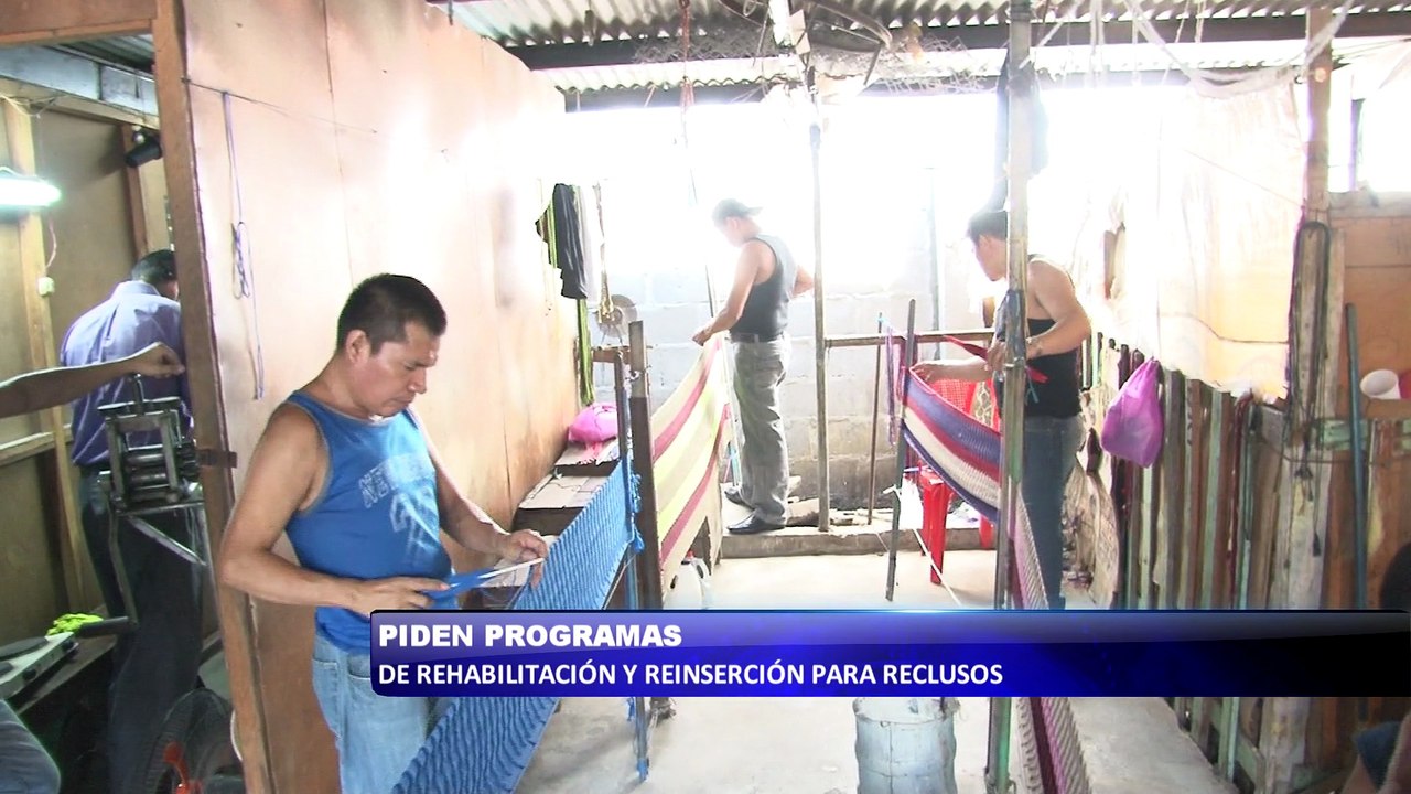 Piden programas de rehabilitación para reclusos