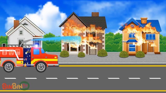 Car Garage | Good to Evil Transformation | Learn Street Vehicles for Kids | Garbage | BinBin Tv