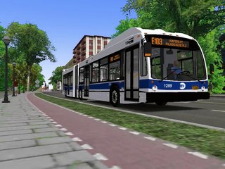 Liberty Route E103 (Somewhat) with NovaBUS LFSA - OMSI 2