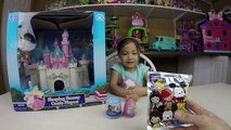 HUGE SLEEPING BEAUTY CASTLE TOY Aurora Kinder Surprise Egg Disney Frozen Surprise Toys Mickey Kids