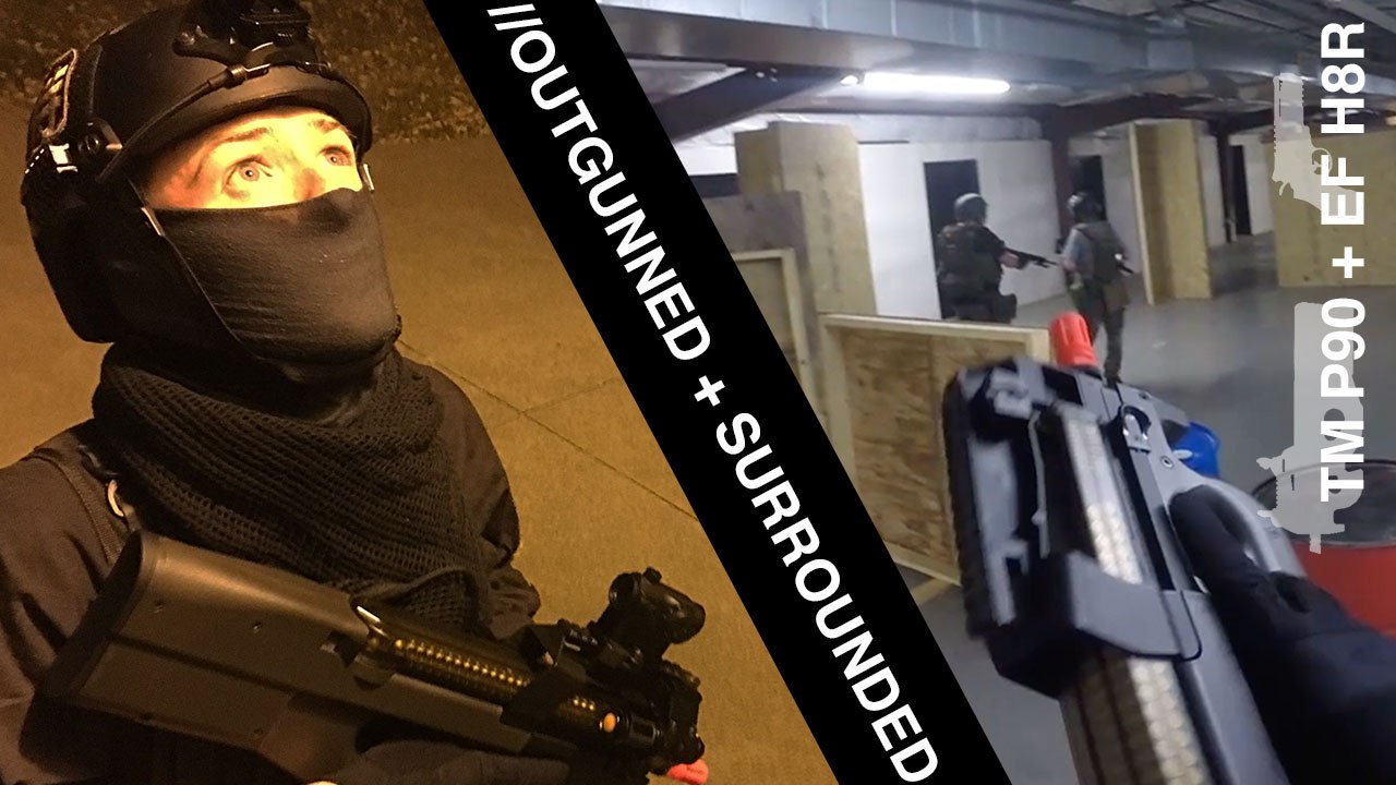 Simulacrum Ep. 2 // Airsoft P90 + Elite Force H8R Revolver