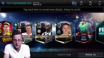 FIFA Mobile iOS Two 20x TOTY Defenders Bundle, Double Chance Defenders Packs, TOTY Neuer Completion