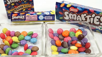 Smarties Candy Comparison Time! Canada, UK and USA