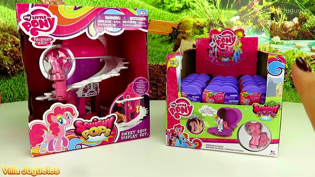 Squishy Pops My Little Pony + Mostrador de Squishy Pops