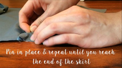 DIY: How To a Sew a Pleated Skirt!