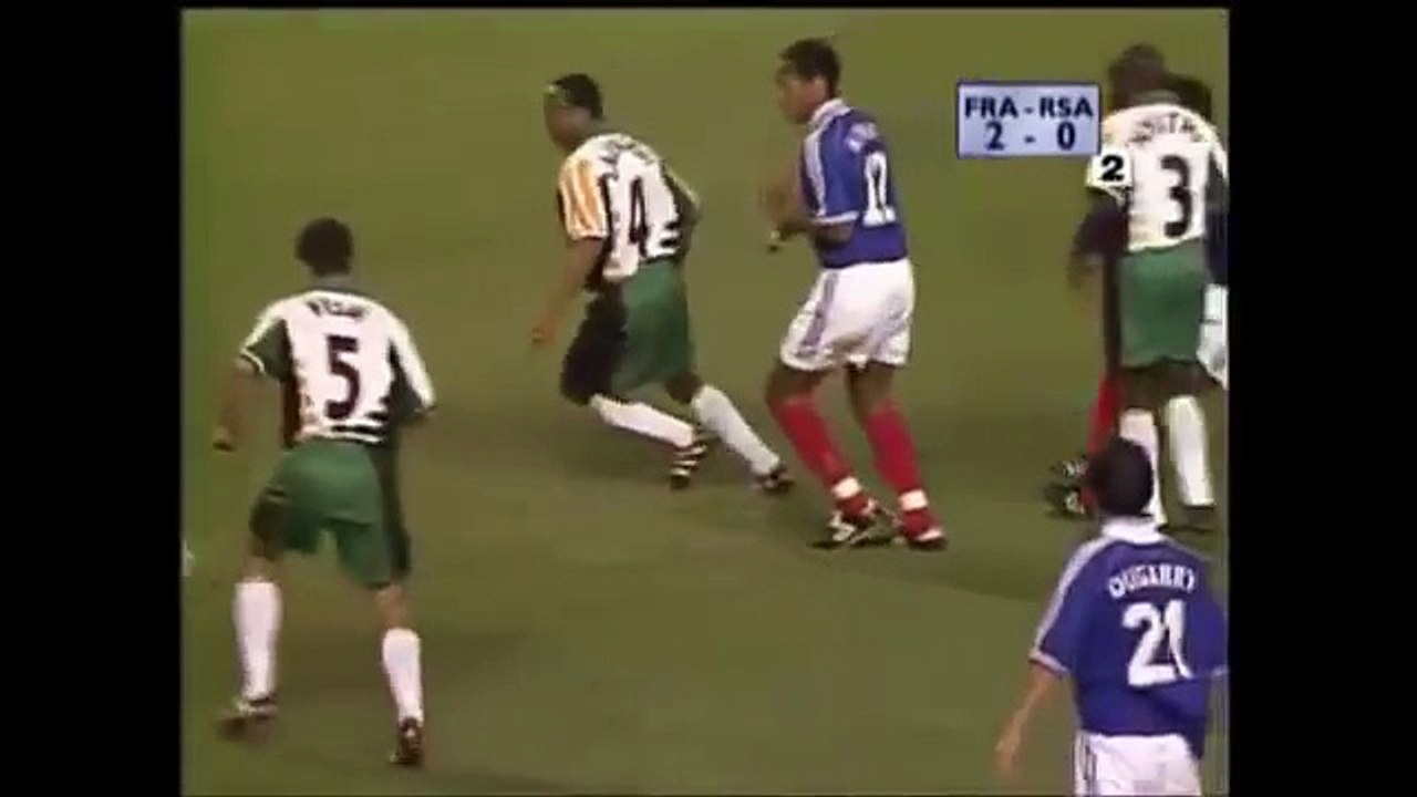 Epic Funny 2 Own Goals in 1 Football Match Fail by Pierre Issa, France vs South Africa 1998, Soccer-AOeiqjyZu8g