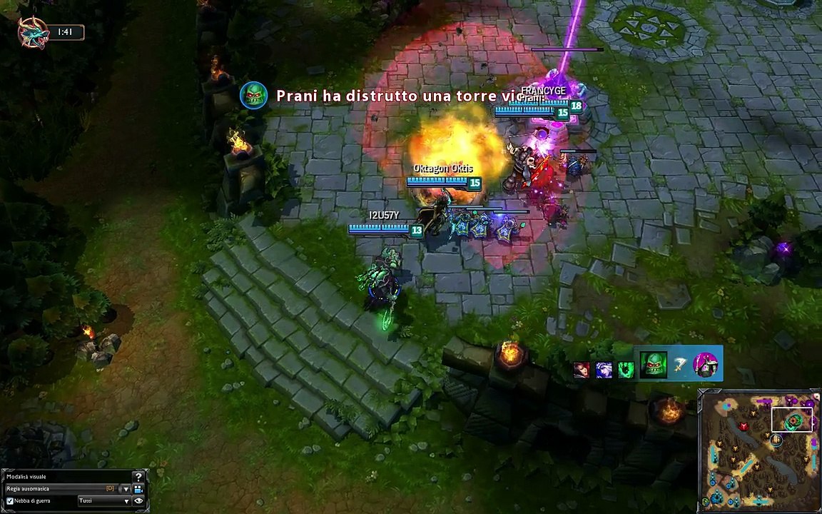 League Of Legends - Fiora DOUBLE PENTAKILL on SINGLE GAME 14_03_2014 [ITA]-sk_jL9oTEP0