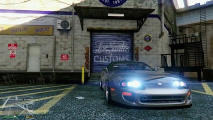 GTA 5 PC _ Stanced Toyota Supra Car mod   Drift Handling mod-mJcibt9ixm4