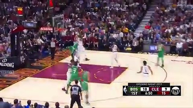 Gordon Hayward Break His Leg In Absolutely Brutal Crash During NBA Opening Game Vs. Cavs Gut Wrenching Video