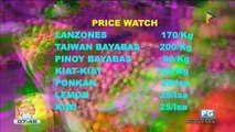 PRICE WATCH: Presyo ng mga prutas