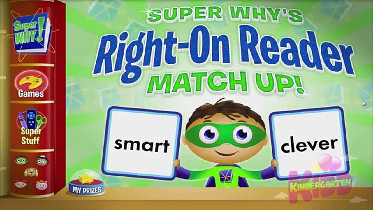 PBS KIDS Super Why`s Right-On Reader Match Up Best Free Baby Games Free Online Game for Kids