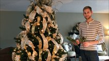 Golden Magnolia Christmas Tree - How To Decorate A Christmas Tree