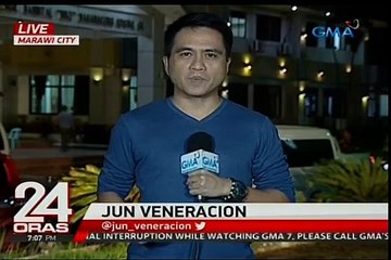 Aktwal na pag-rekober sa bangkay nina Isnilon Hapilon at Omar Maute