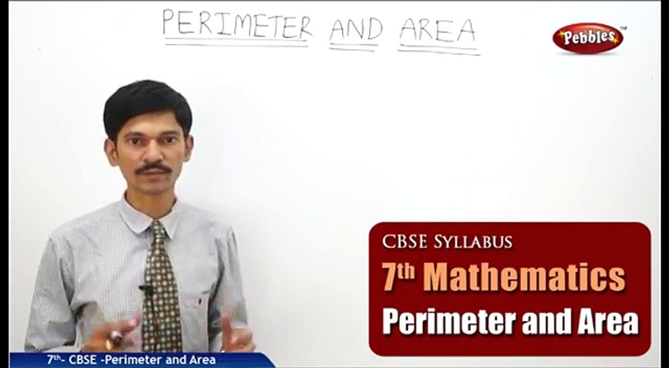 Perimeter and Area | Class 7th Mathematics | NCERT | CBSE Syllabus | Live Videos