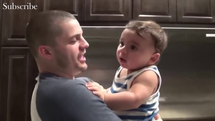 baby & daddy funny so cute baby angry on daddy funny baby videos