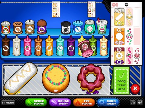 Papas Donuteria - All Sky Ninja Toppings Unlocked (Rank 64, Day 98)