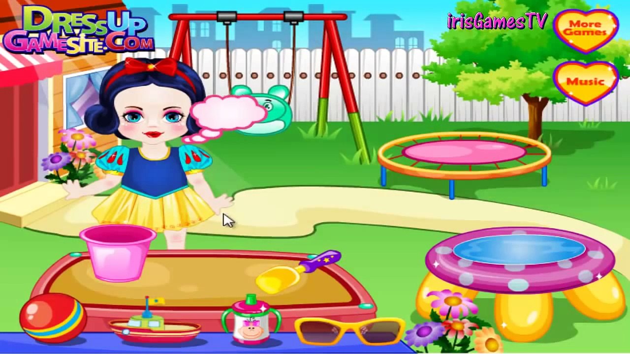 Baby Snow White Caring Game - game for little kids_ ♥ irisgamestv-89dAstwrfc0