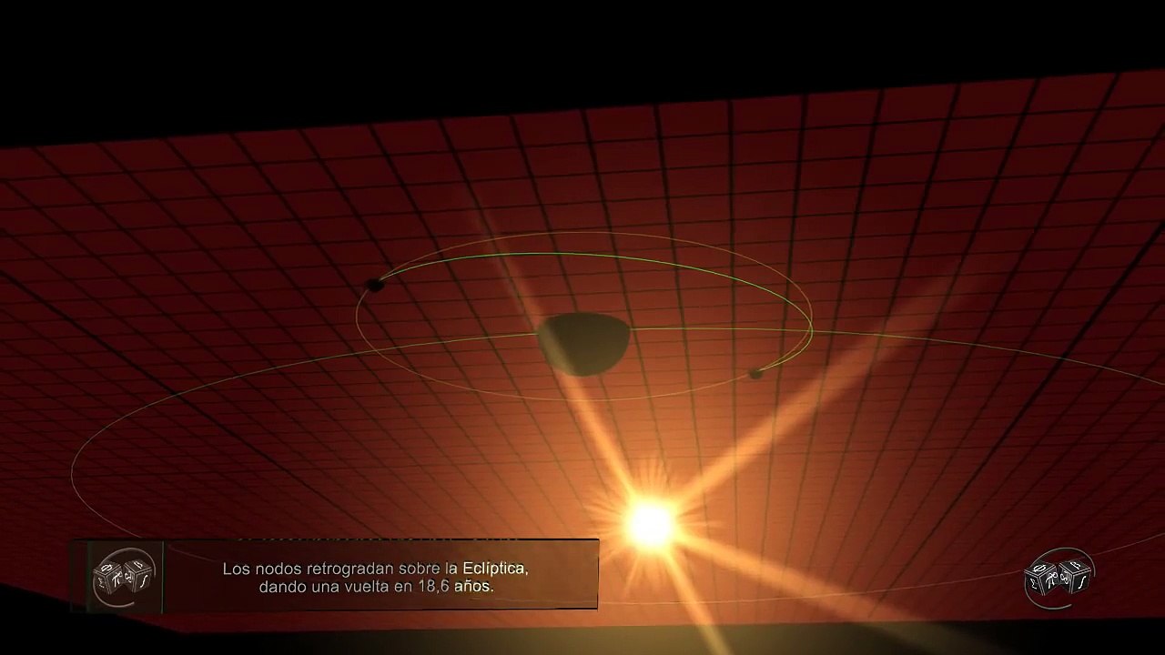 Las fases de la Luna - Los nodos lunares - Mes sinódico - Mes Sideral - Eclipses - Cara oculta luna