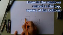 How To Draw a Car for Kids!  Learn to draw this car, easy, step-by-step for beginners.-5peI-68Ig5g