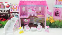마녀의 성의 변신! 헬로키티 프린세스 하우스 뽀로로 장난감 놀이 Hello Kitty Princess House toys pororo
