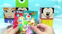 Disney Cubeez Toy Surprises with Frozen Elsa, Olaf, MASHEMS FASHEMS, ITTY BITTYS, Finding Dory TUYC
