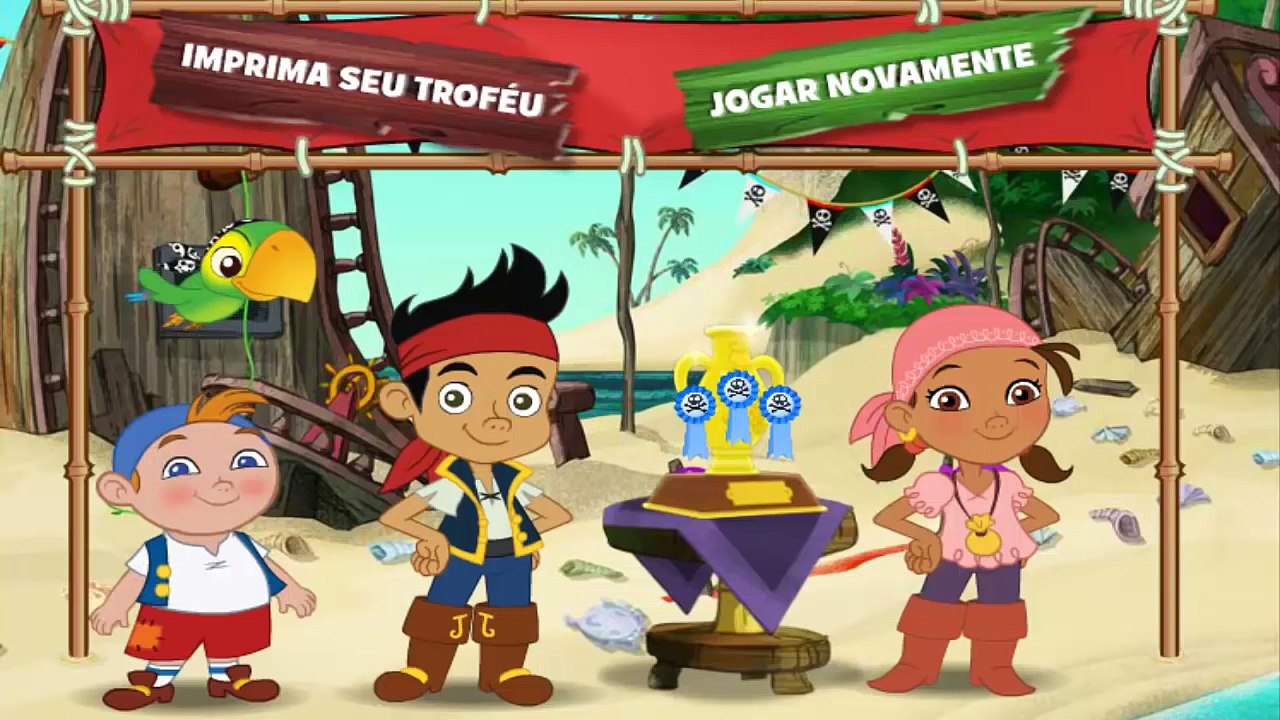 Jake e os Piratas da Terra do Nunca - Jogos da Terra do Nunca