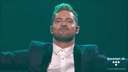 Actuacion de David Bisbal en TidalXBrooklyn (Nueva York)