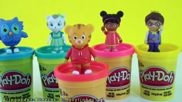 Daniel Tigre em Português Massinha Surpresa Pocoyo Learn Color Daniel Tigers Surprise Play Doh