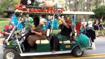 Disneys Fort Wilderness Halloween Golf Cart Parade new, Incl. Wreck-It Ralph, Duck Dynasty Themes