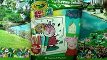 ROTULADORES MÁGICOS de PEPPA PIG con dibujos sorpresa. Colorear a Peppa Pig. Color Wonder.