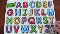 Learn ABC Alphabet ABC Puzzle! FUN ABC Alphabet Video For Preschool Kids, Toddlers, & Babies