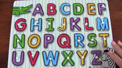 Learn ABC Alphabet ABC Puzzle! FUN ABC Alphabet Video For Preschool Kids, Toddlers, & Babies