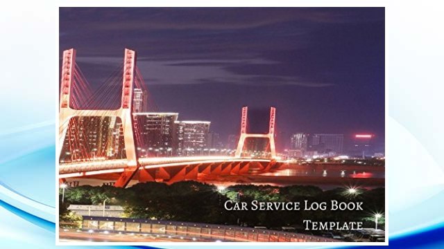 Download PDF Car Service Log Book Template: Vehicle Maintenance Log FREE