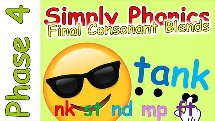 Simply Phonics Phase 4 Final Consonant Blends
