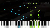 [CodeRealize Sousei no Himegimi OP] Kalmia - Mia REGINA (Synthesia Piano Tutorial)