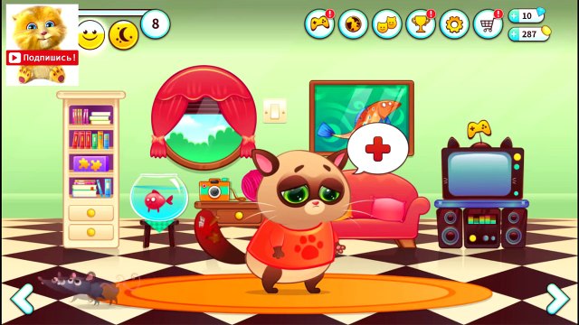 Новый мультик про котика Бубу. Мультфильм для детей про котенка. Мультики про животных.