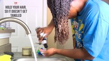 My Holy Grail Wash Routine For Low Porosity Natural Hair START to FINISH | How I Break My Gel Cast
