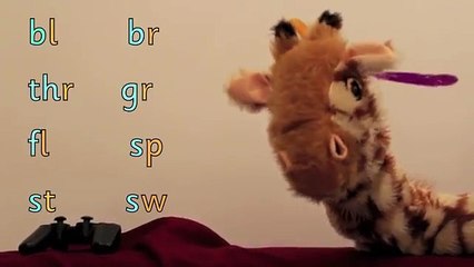 Geraldine the Giraffe learns blends