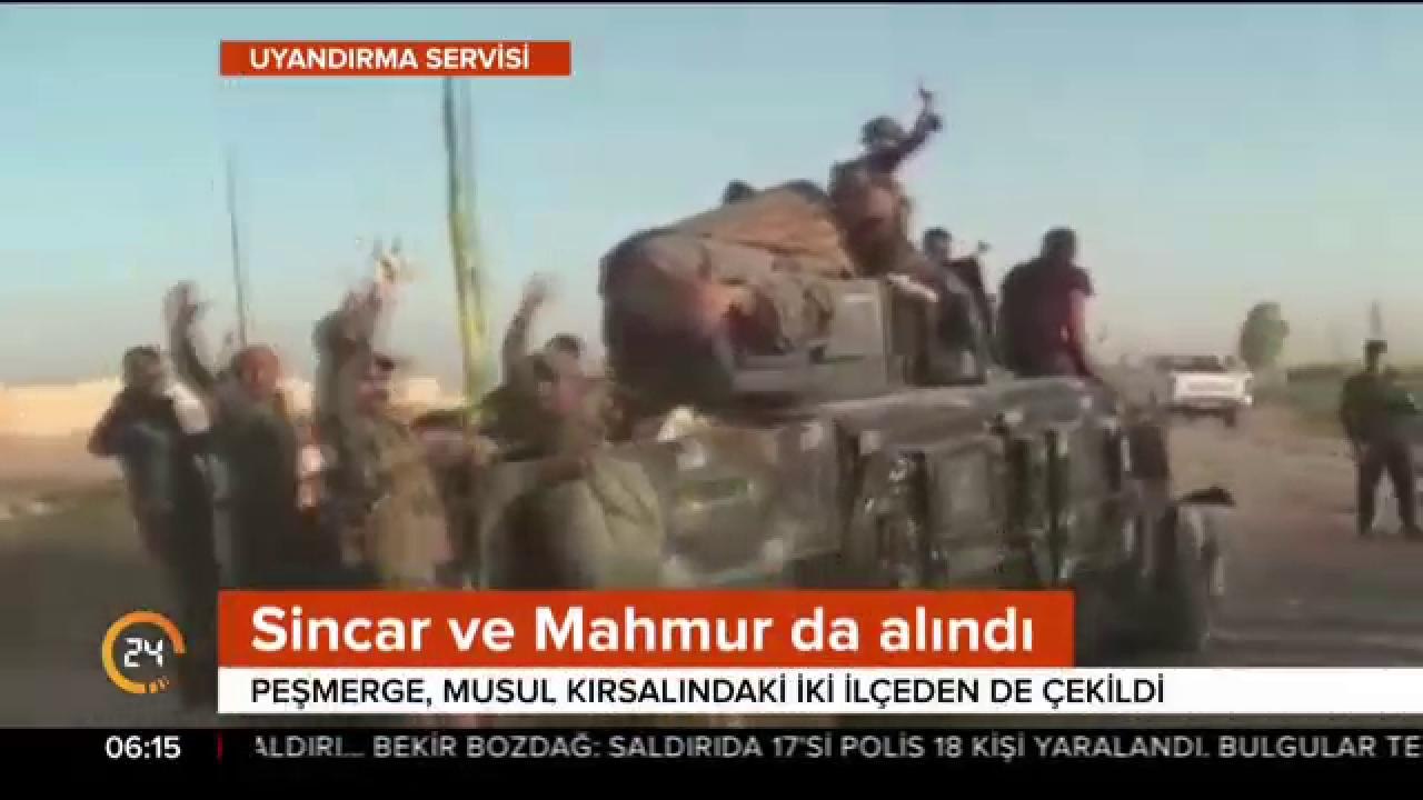Peşmerge iki ilçeden çekildi