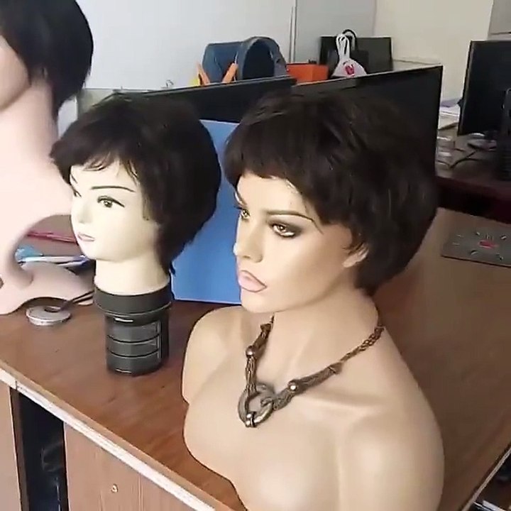 Human Hair Machine Made Wigs