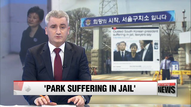 Lawyers say ousted former president Park suffering in jail: CNN