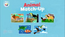 Baby Play Animal Match Up Baby Learn Animal Names Combined Real Animals