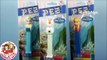 DISNEY PRINCESS COMPILATION PEZ Candy Dispensers unboxing Frozen Elsa Anna Rapunzel Ariel Belle toys