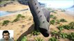 ARK Survival Evolved Camarasaurus Vs Acrocanthosaurus batalla dinosaurios gameplay español