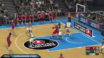 NBA2k17 Gameplay - (Euroleague) CSKA Moscow vs Panathinaikos Athens