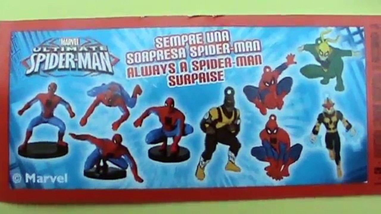Spider-Man Giant surprise egg unboxing toys Play-Doh Hombre Araña Gigante sorpresa huevo juguetes