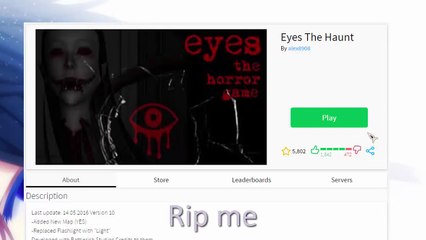 Eyes The Horror Game!! | Roblox