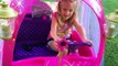 Disney Princess Carriage Ride On Power Wheels Surprise Toys Hunt W/ Num Noms Toys & Play Doh Girl