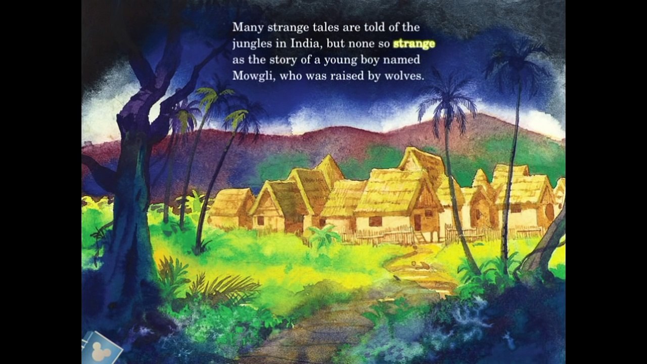 Disneys The Jungle Book full storybook - best app demos for kids
